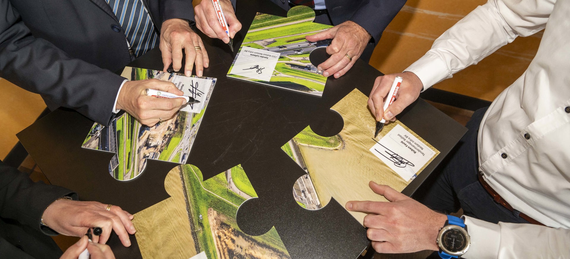 Ondertekening NOORDTUNNEL